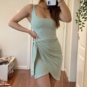 Aritzia Wilfred Saturn Mini Dress